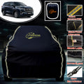 Garrege Waterproof Car Cover compatible with TOYOTA INNOVA HYCROSS Cover All Weather protection with Mirror & Anteena Packets