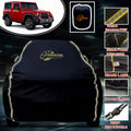 Garrege Waterproof Car Cover compatible with MAHINDRA THAR Cover All Weather protection with Mirror & Anteena Packets