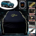 Garrege Waterproof Car Cover compatible with TATA NEXON EV Cover All Weather protection with Mirror & Anteena Packets
