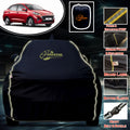 Garrege Waterproof Car Cover compatible with HYUNDAI AURA Cover All Weather protection with Mirror & Anteena Packets